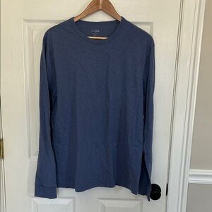 J.Crew Blue Long Sleeve TShirt